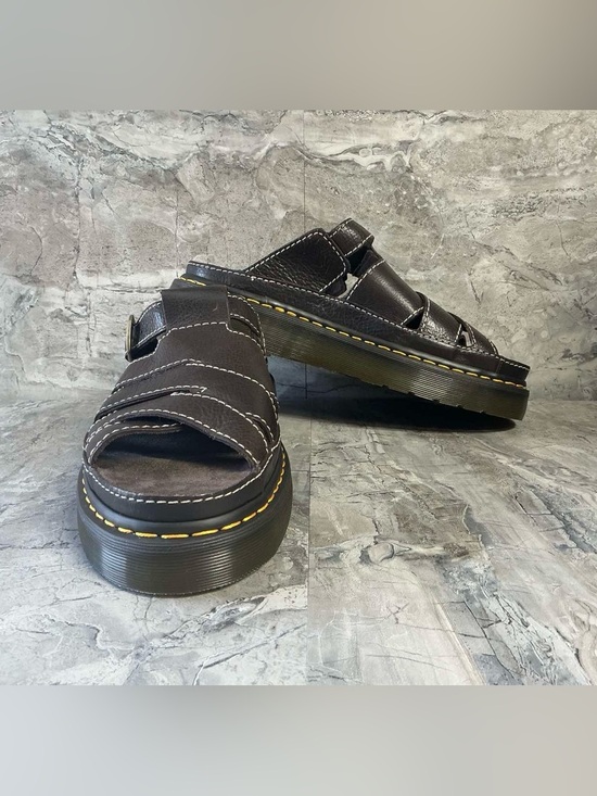 Dr.Martens MAXXY SLIDE AR Rogue Leather Sandals main image 12